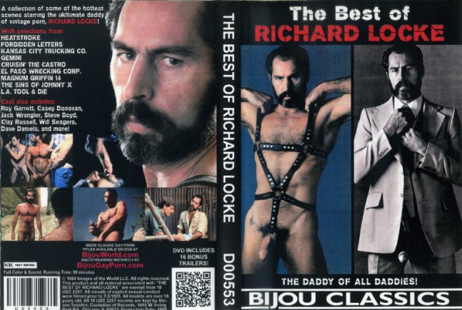 647px x 434px - The Best Of Richard Locke | Bijou Video | Gay XXX Porn Dvds